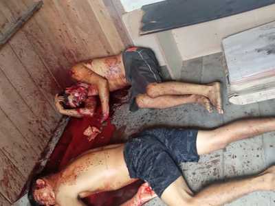 Two male victims of double homicides.