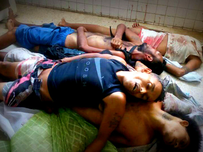 The uprising in the prison because of coronavirus