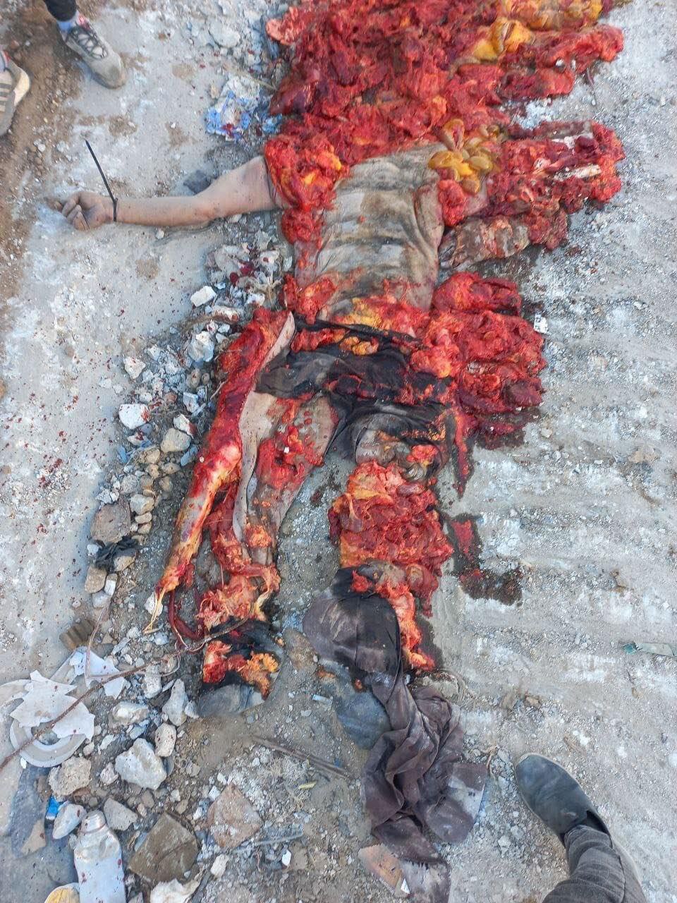 Palestinian Ran Over By IDF Bulldozer