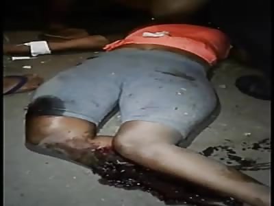 Woman victim of terrible accident 