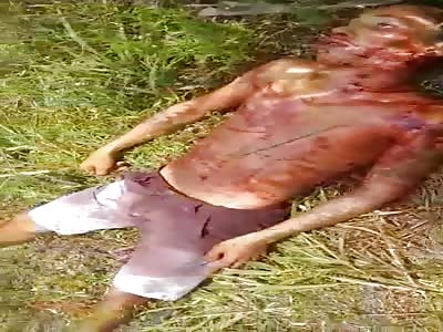 Man brutally murdered 