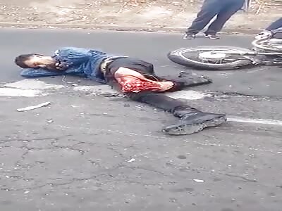 Some meat on the road