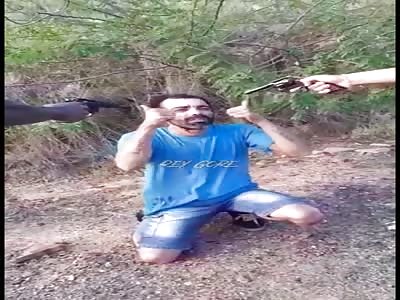 Old School Revolvers Murder & a Thumbs Up.