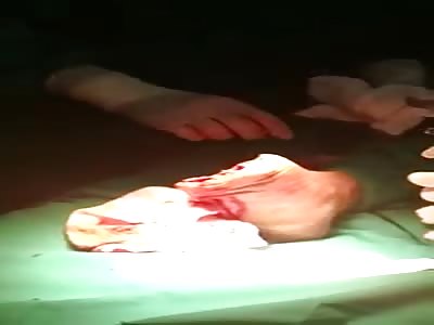 Democrat puts best foot forward.