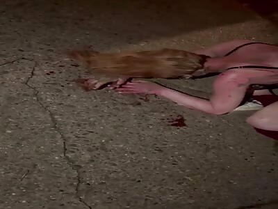 Kensington, Philadelphia. Aftermath of Young Girl Burned by Teenagers.