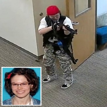 Metro Nashville PD Release Footage Of Audrey Hale Shooting Her Way Int