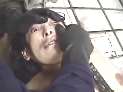 womans face peeled of by mortician -  long version 