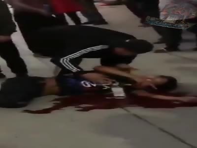 2 chinese thugs stabbed to death