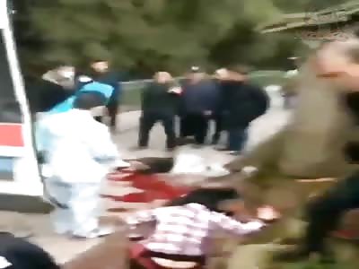 2 students killed after motorcycle accident (aftermath)