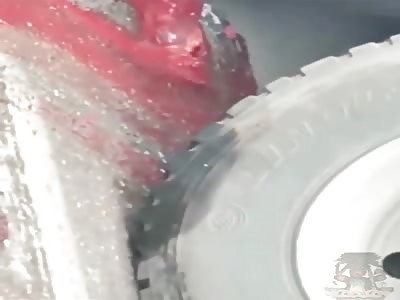 Brutal accident takes a man's heart out