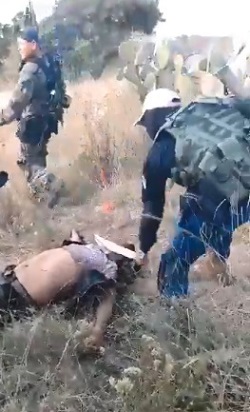 CJNG Cartel Member Finished Off 