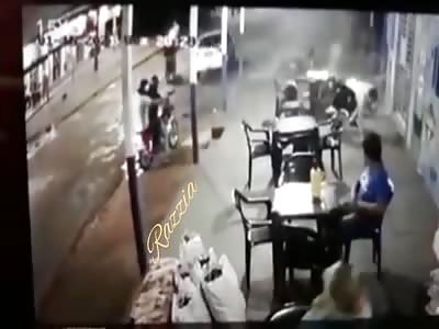 Bad Dinner: Executed by Hitmen.