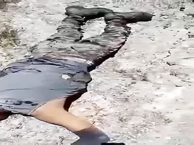 Bodies of assassins decapitated after confrontation.