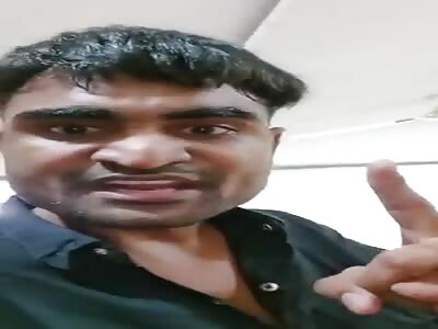 Husband Shows Off His Agonizing Wife After Cutting Her Neck