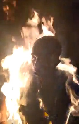 His Nightmare Came True: Man Burns Alive In Congo