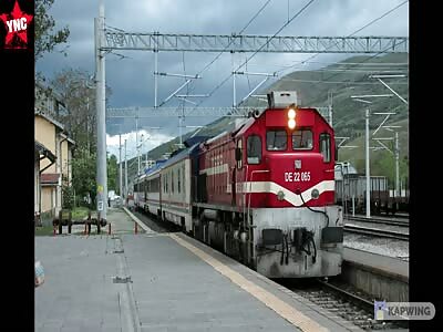 Distracted On Phone, Man Hit By Train In Turkey
