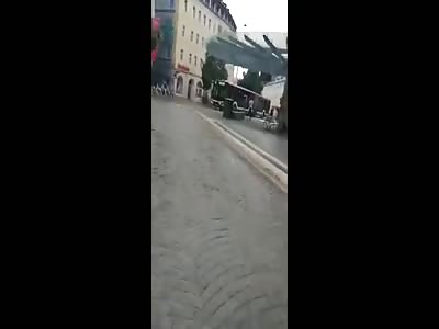 Man kills at least 3 people in Wuerzburg Germany in a Knife Attack