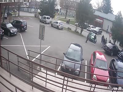 Moron with a chainsaw and a problem with gypsies