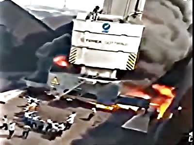 He just jumped a little next to him