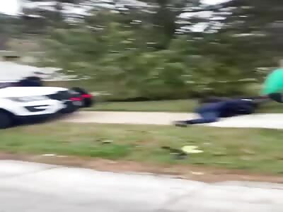 Officers shoot dogs who was attacking an elderly man