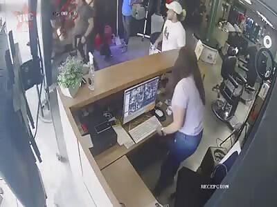 Colombia: The thief chose the wrong place to rob