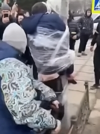 Punishment for a wrecker in Ukraine