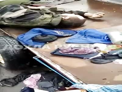 UA POV - dead RU soldier