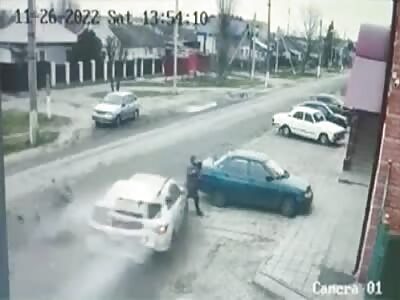 Near Volgograd, a pensioner died