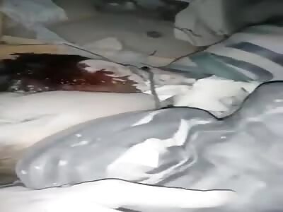 Aftermath of the attack on the Wagner residence in Svatov