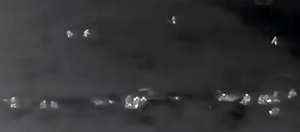 Ukrainians attacked the trench of Russian rats at night