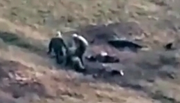 Russian forces are hit