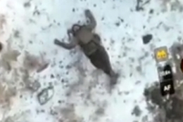 UA drone watches killed and wounded Russian soldiers