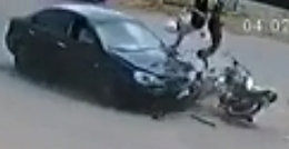 A fatal hit to the biker