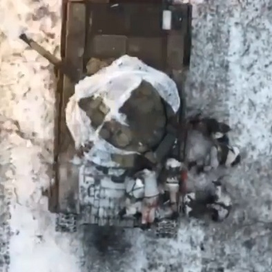  Drone Drops Bombs On Soldiers