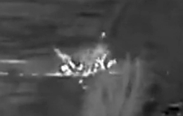 RU brigade in Ugledar being hit by a UA artillery shell