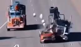 Fatal car breakdown on the highway