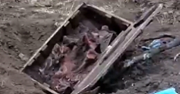 RU stuffed the remains of a fellow soldier into an ammo box