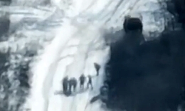 Russians trying to evacuate wounded under artillery fire