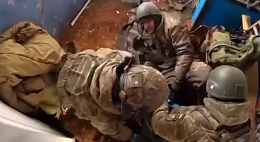 Evacuation of wounded UA troops by New Zealand/UA squad