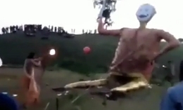 Something went wrong at the Hindu festival