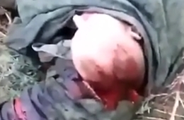 Captured Russians and equipment