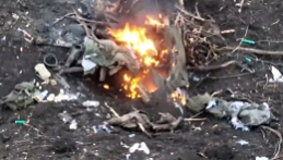 Orc camp destroyed by drone