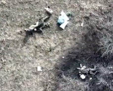 Drone targets Orcs, appears to wound some of them