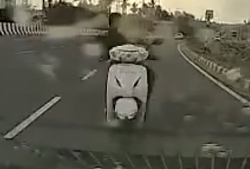 Fatal car hit with a biker