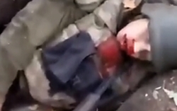 Captured UA position with several UA casualties