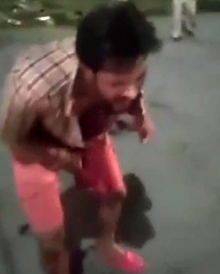 Drunk guy messing with the police, India takes a weird turn...