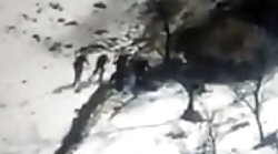 A Russian position is hit by 120mm mortars