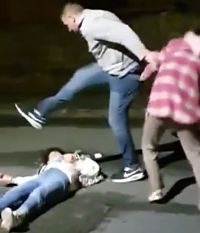 Not Right Way To Treat Your Drunk Bitch