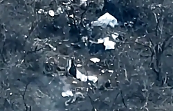  Russian position was shelled