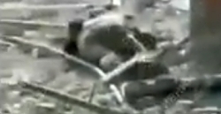 Bakhmut: Several Russian bodies are seen lying on the street